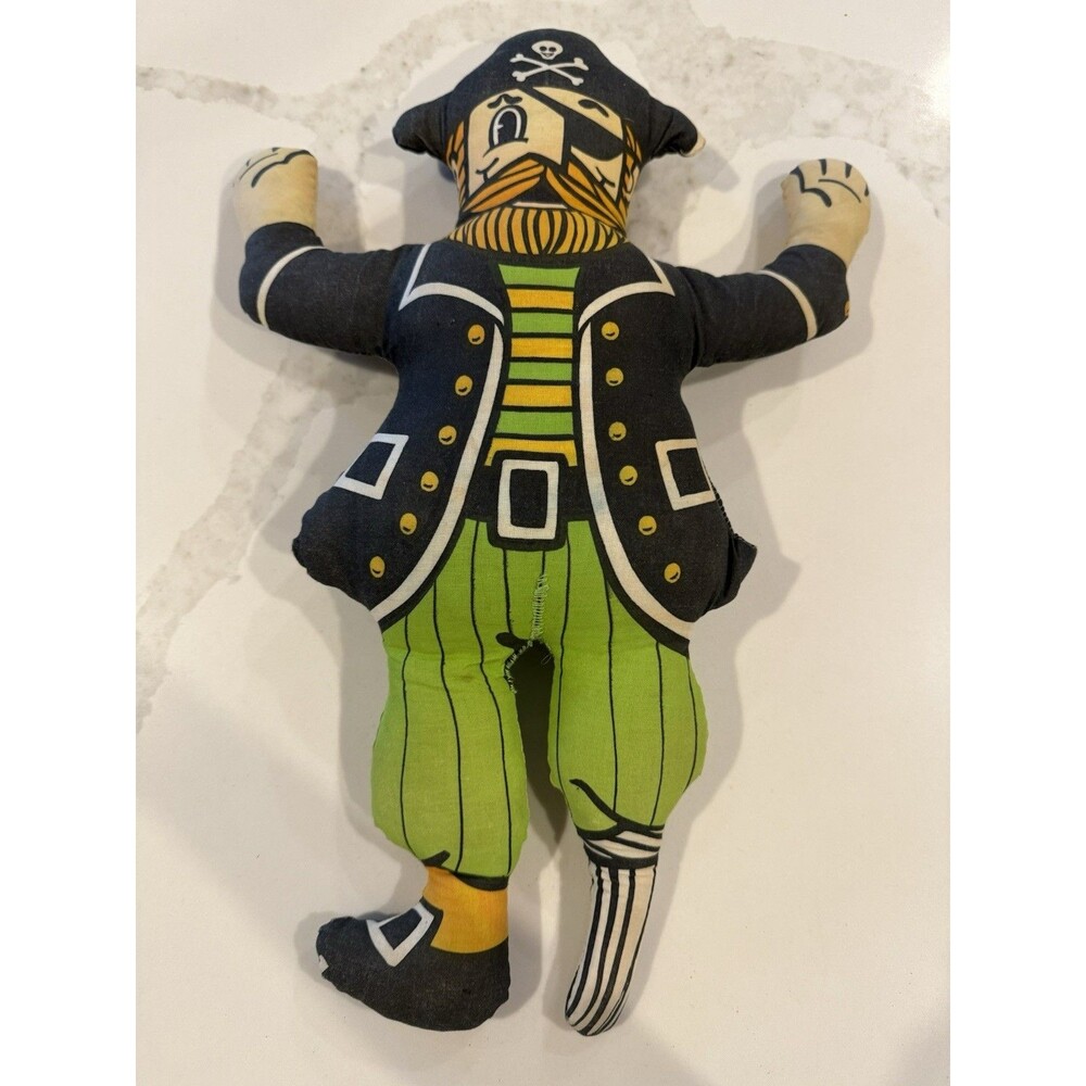 Vintage 1970’s Long John Silvers Restaurant  Pirate Pillow Plush Rare